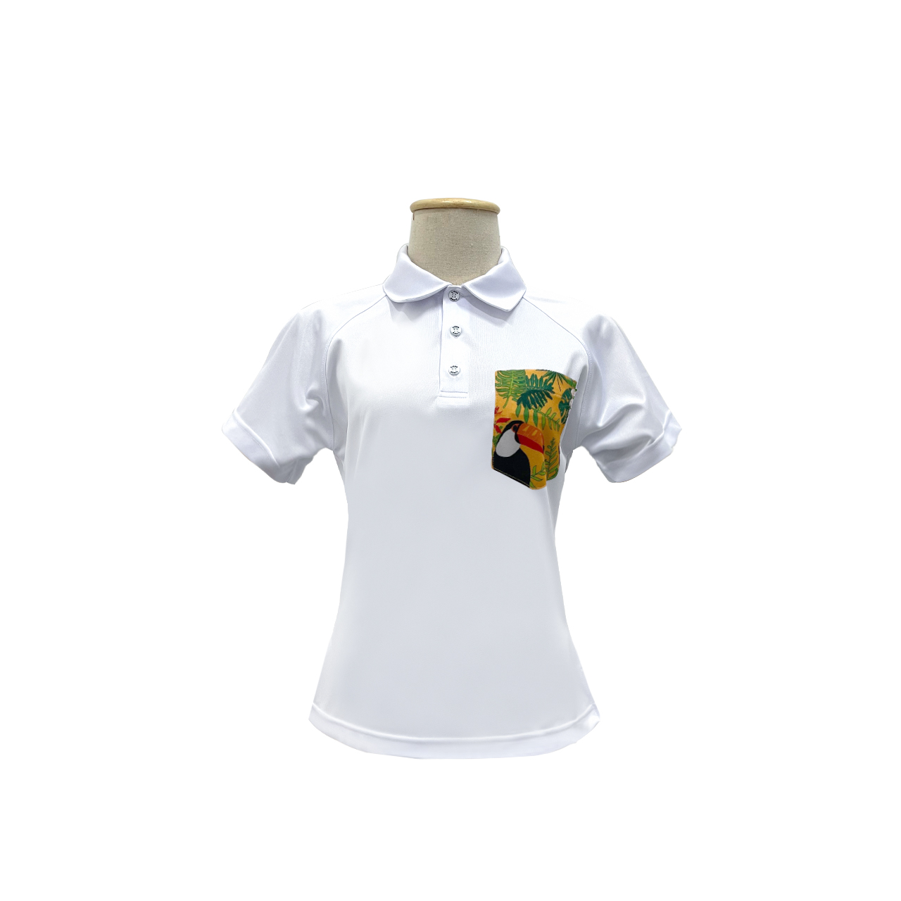 TOUCAN : WOMEN'S POLO SHIRT WITH  POCKETS
