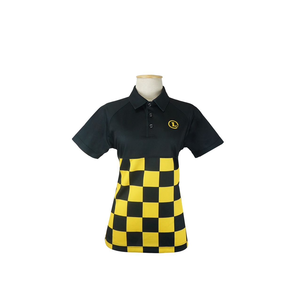 CHECKER : WOMEN POLO SHIRT