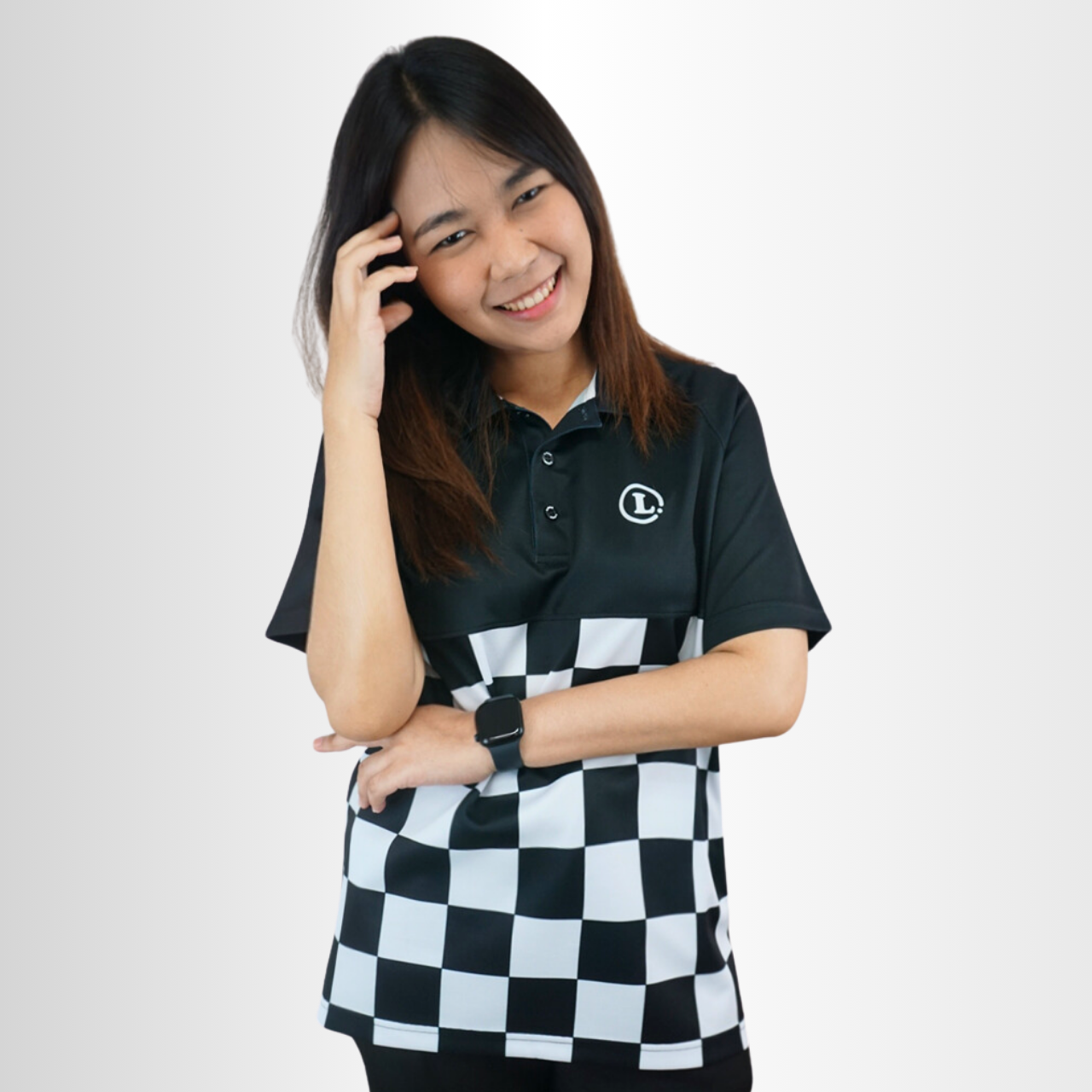 CHECKER : WOMEN POLO SHIRT25