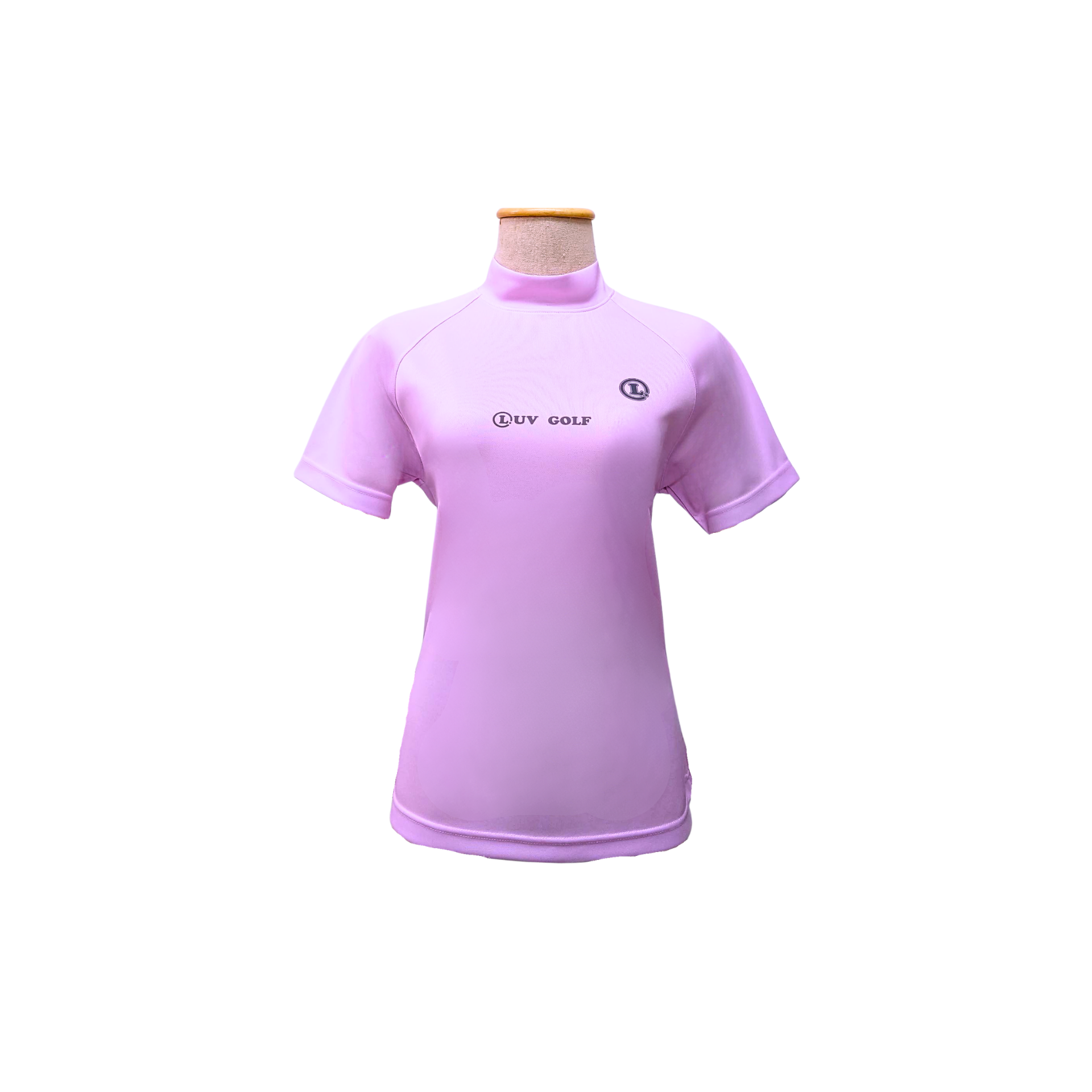 LUV GOLF : WOMEN'S MOCK NECK SHIRT